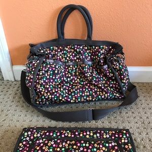 Lesportsac baby diaper bag